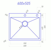 Комплект VANS VAS 600*505 BLACK DECOR + VANS VAM 4403-4